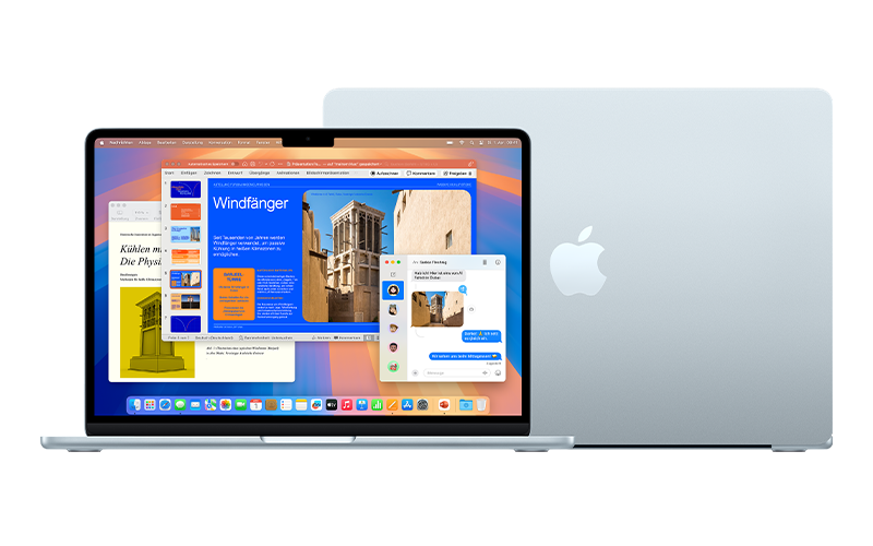 MacBook Air. Mobil. Mächtig. M4.