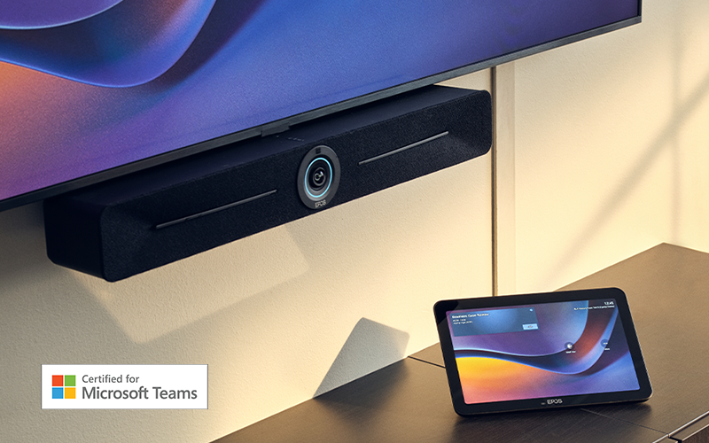 Kombinieren Sie die EXPAND Vision 5 mit dem EXPAND Control Meetingraum-Controller für ein optimales Meetingerlebnis.