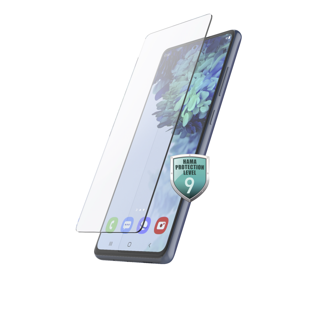 Hama Echtglas-Displayschutz "Premium Crystal Glass" für Samsung Galaxy S21 FE 5G