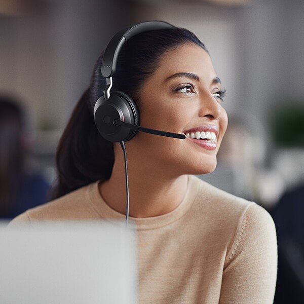 Jabra Evolve2 40 Für Sie entwickelt: Ihr Headset für konzentriertes Arbeiten. Herausragender Sound, überragende Geräuschunterdrückung, höchster Tragekomfort.