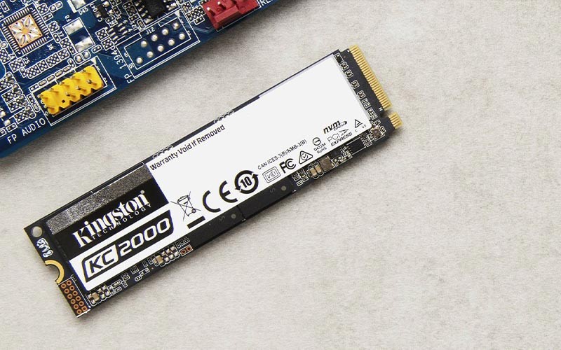 Discover powerful performance Close up of the KC2000